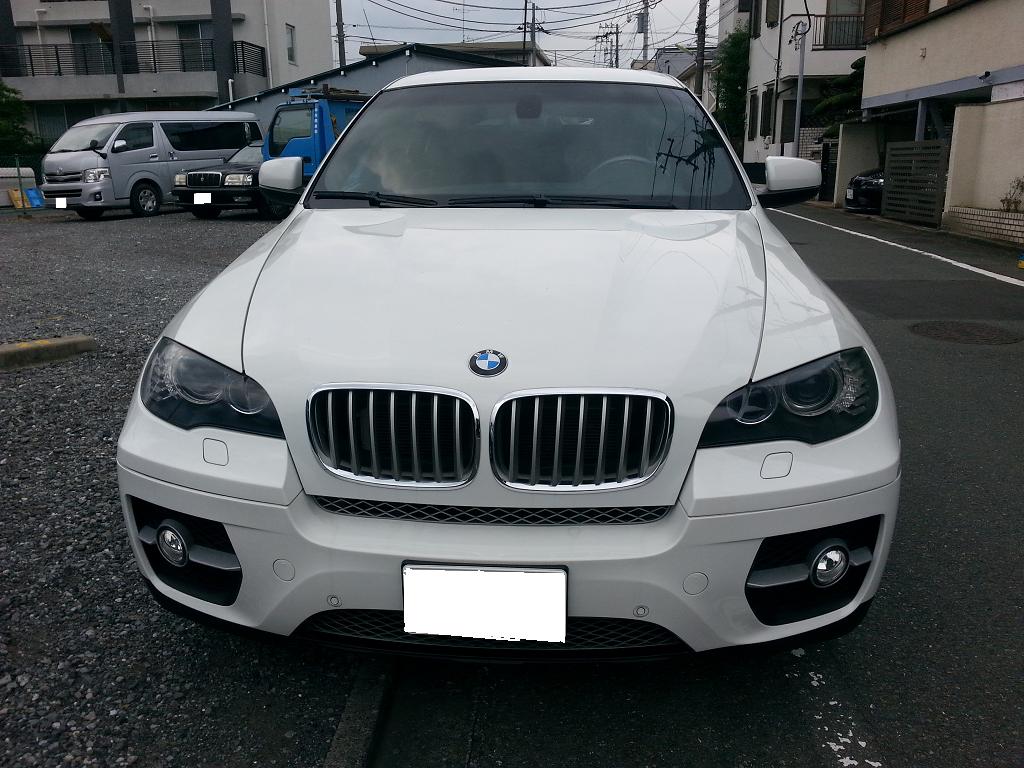 BMW X6　ホイール　ガリ傷　修理　リペア
